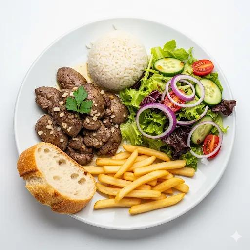 Plat Kebda Poulet