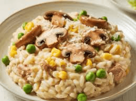 Risotto Poulet e Funghi