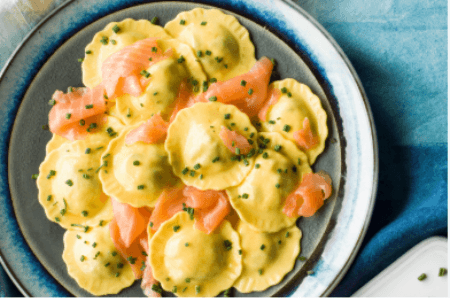 Ravioli Salmone