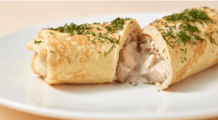 Crêpe Pizza Poulet