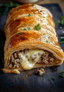 Feuilleté Viande Hachée