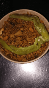 Riz djerbien aux poulets