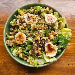 Salade Miel Chèvre Chaud
