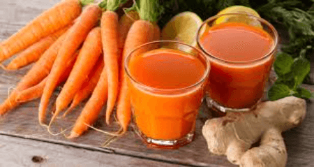 Jus Carotte Gingembre Pomme