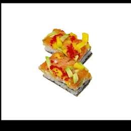 Pizza exotique 8 pièces.