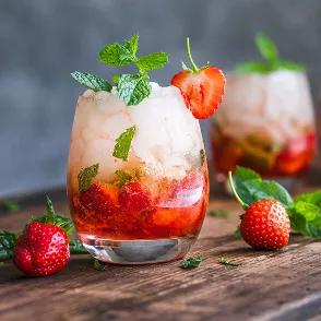 Mojito à La Fraise