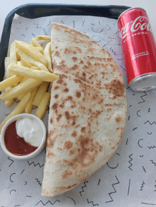 Makloub Escalope Panée + Soda