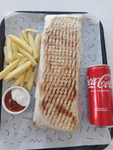 Tacos XL Escalope Panée + Soda