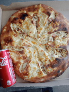 Pizza Turk Escalope + Soda