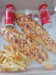 2 Baguettes Farcies Escalope Panée + 2 Sodas