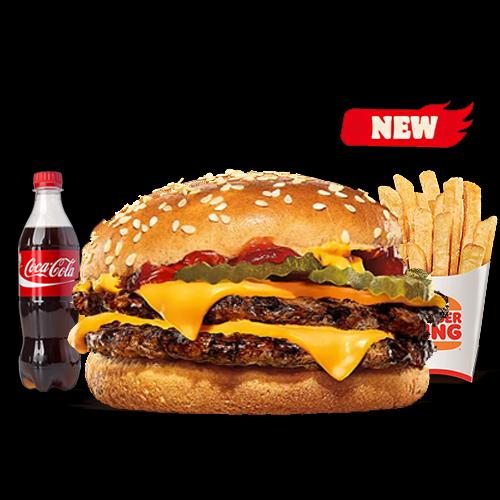 Menu Double Cheeseburger
