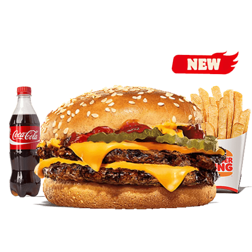 Menu Double Cheeseburger