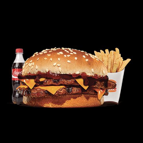 Menu Double BBQ XXL