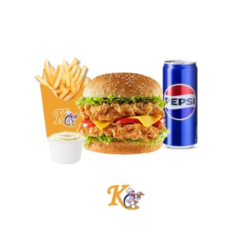 Meal Double Koki Burger Meal