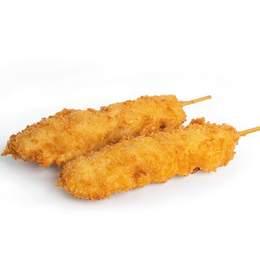 brochette de poulet pané