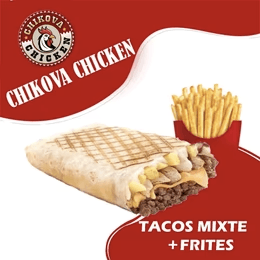 Tacos Mixte avec Frites