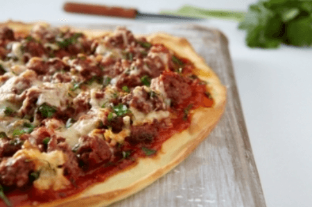 Pizza Bolognaise