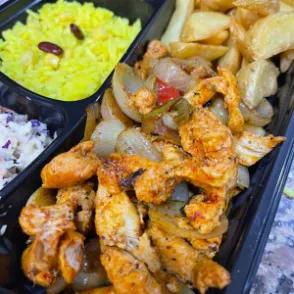 Fajitas Rice  Escalope Poulet