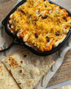 Fajita’s & Pasta Escalope poulet