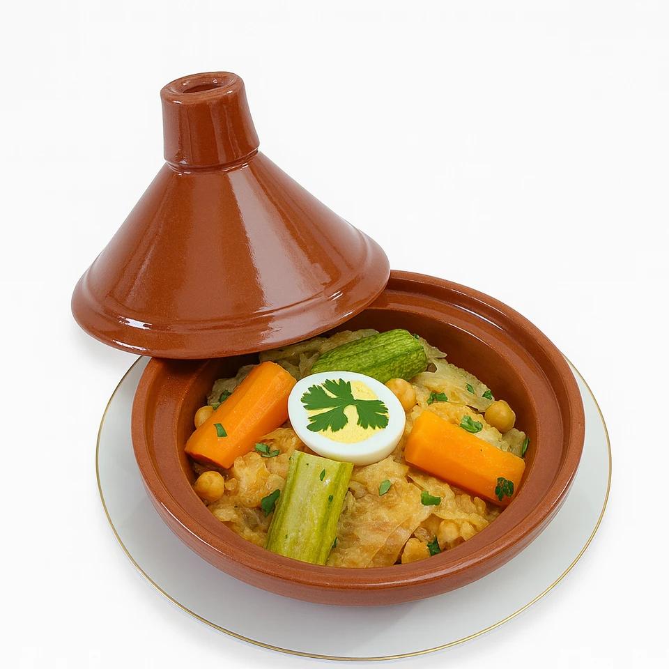 Chakhchoukha Viande d'agneau de Biskra 