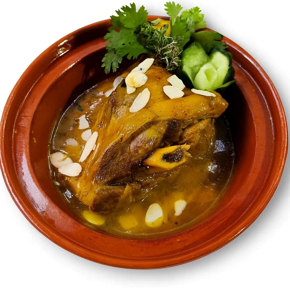 Tagine Mhammer Agneau de Telemcen