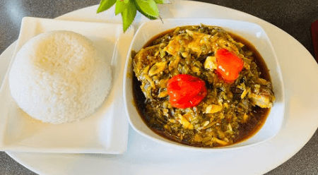 Riz Sauce Gombo Poisson