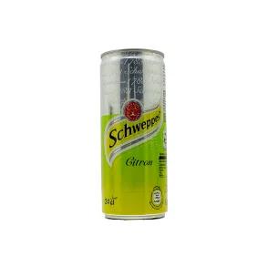 Canette schweppes citron