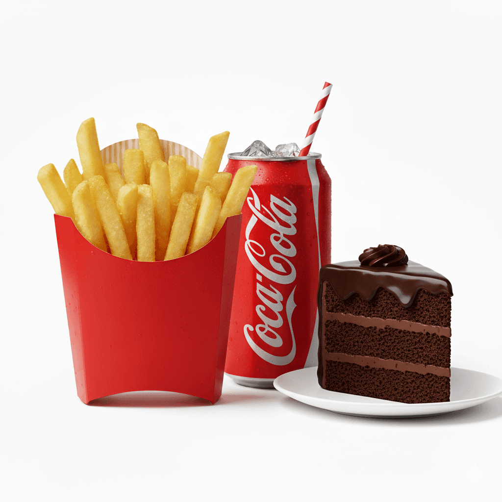 Frites & Soda & Dessert
