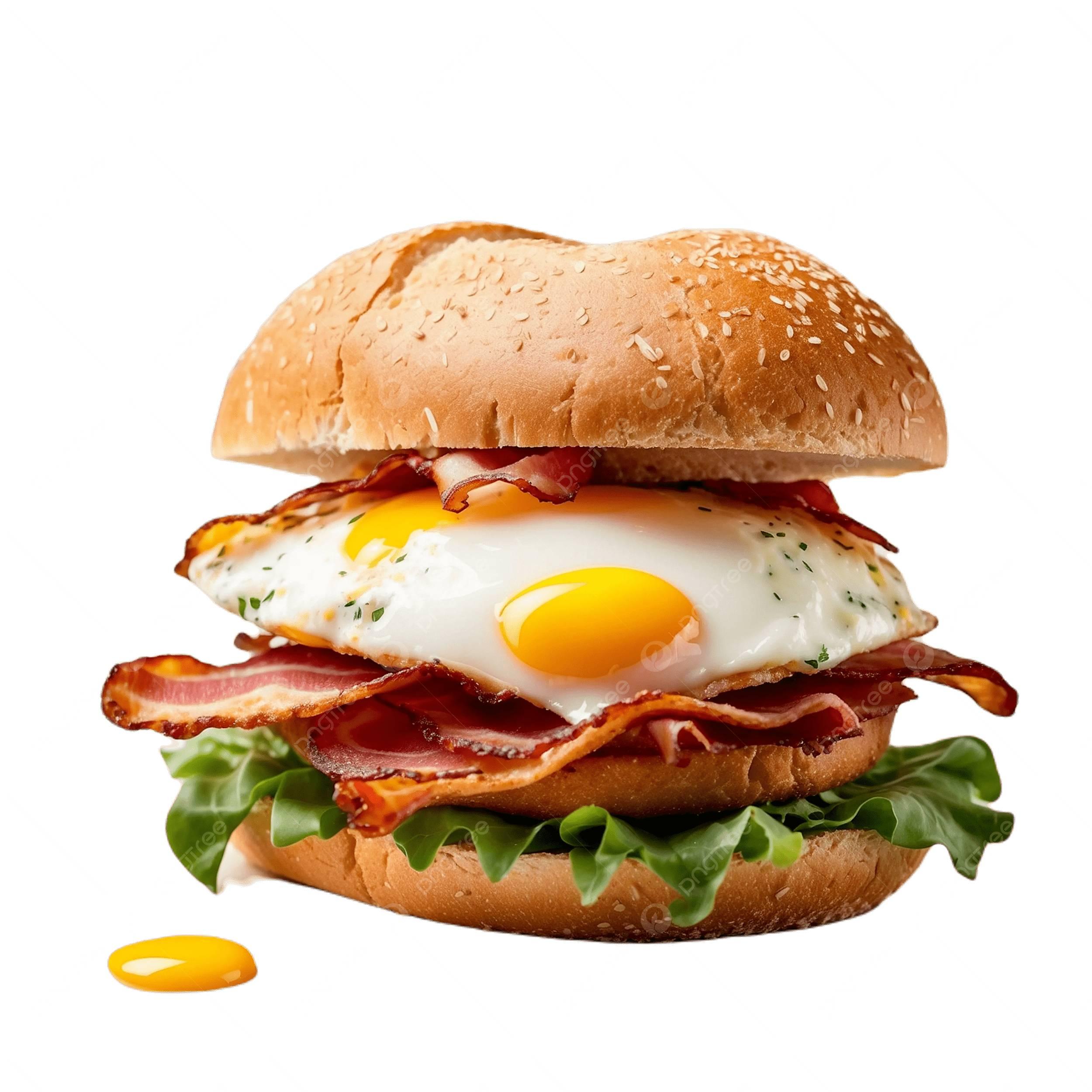 Egg Bacon Burger