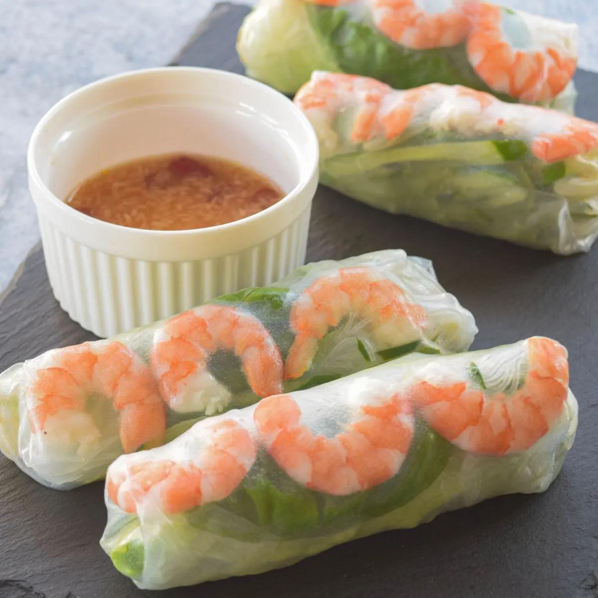 Rouleaux Crevette