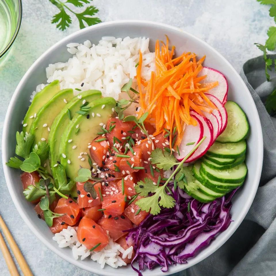 Poké Bowl Saumon
