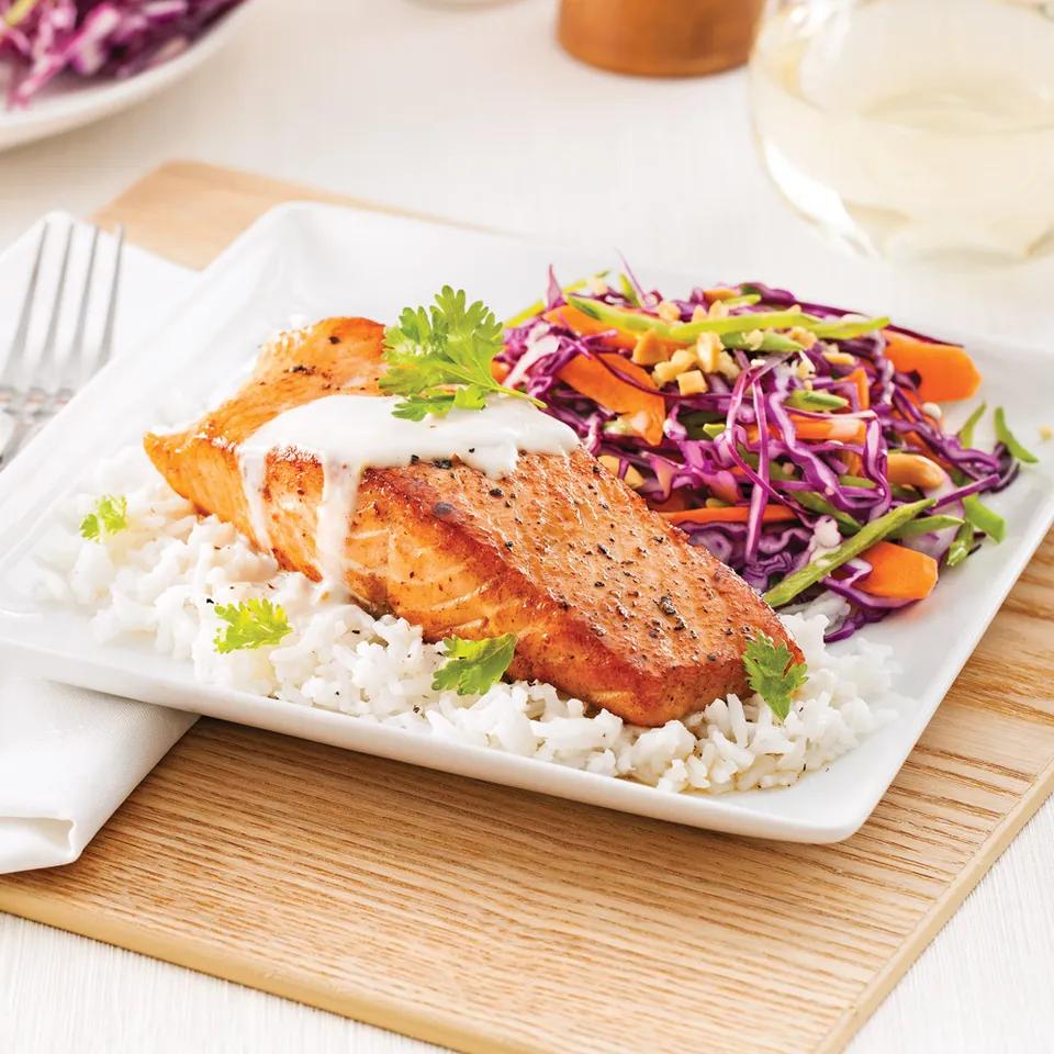 Plats Pavé Saumon Grillé