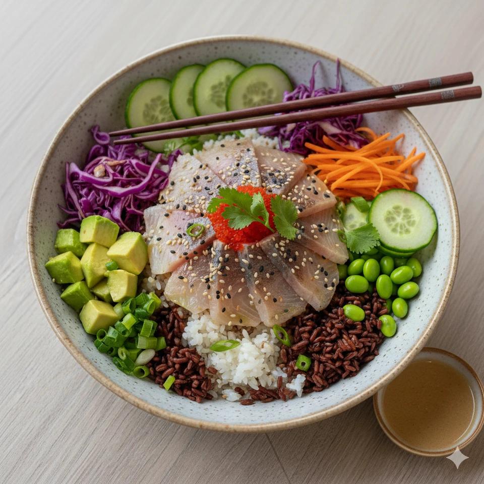 Poké Bowl daurade