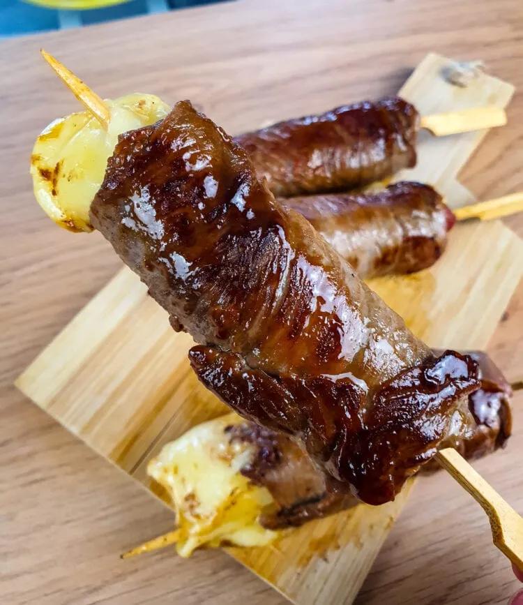 Brochette Yakitori Bœuf au Fromage