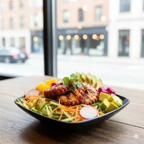 Poké Bowl Poulpe