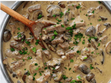 Boeuf Stroganoff