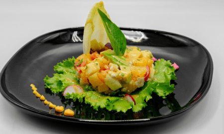 Trio d'Avocat au Saumon Fumé