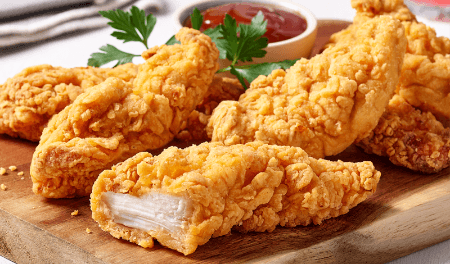 6 Pièces Tenders + Frites