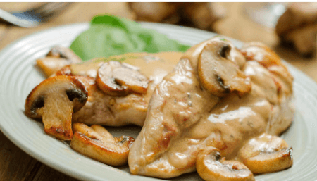 Poulet aux Champignons