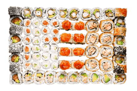 Tout saumon 18 pièces