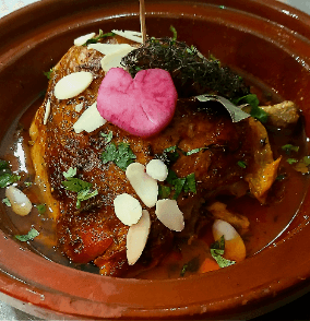 Tagine Mhammer Poulet de Telemcen