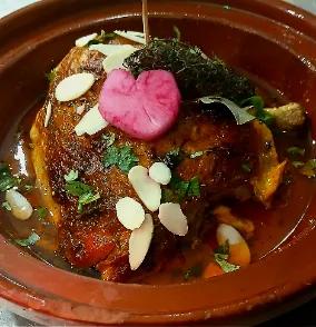 Tagine Mhammer Poulet de Telemcen