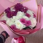 Bouquet De 18 Roses Mélange