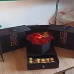 Box De Fleur Avec Chocolat