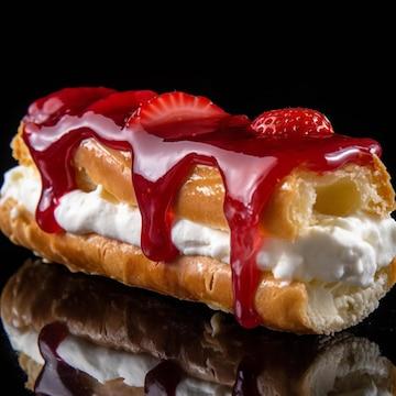 Mini Éclair Fruit Rouge