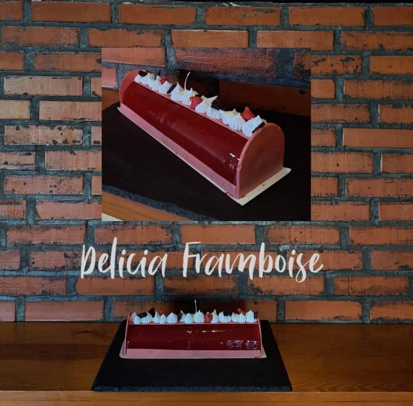 Bûche Délicia Framboise