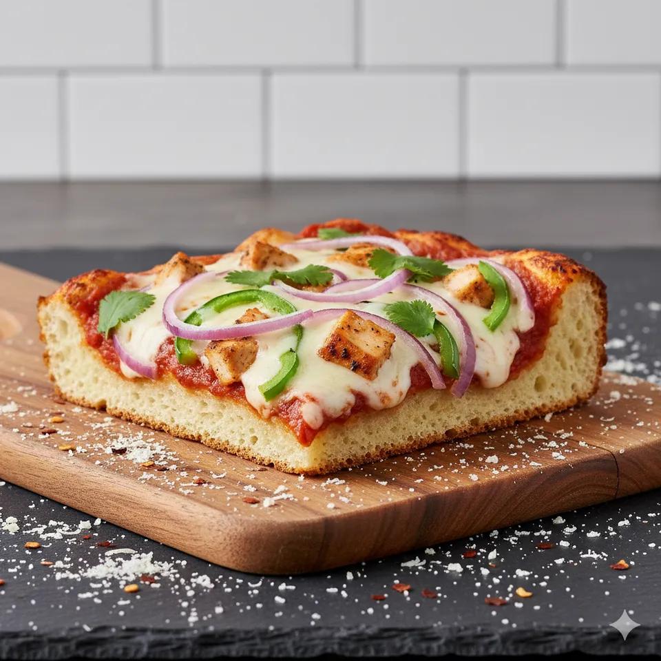 Pizza Carrée Poulet