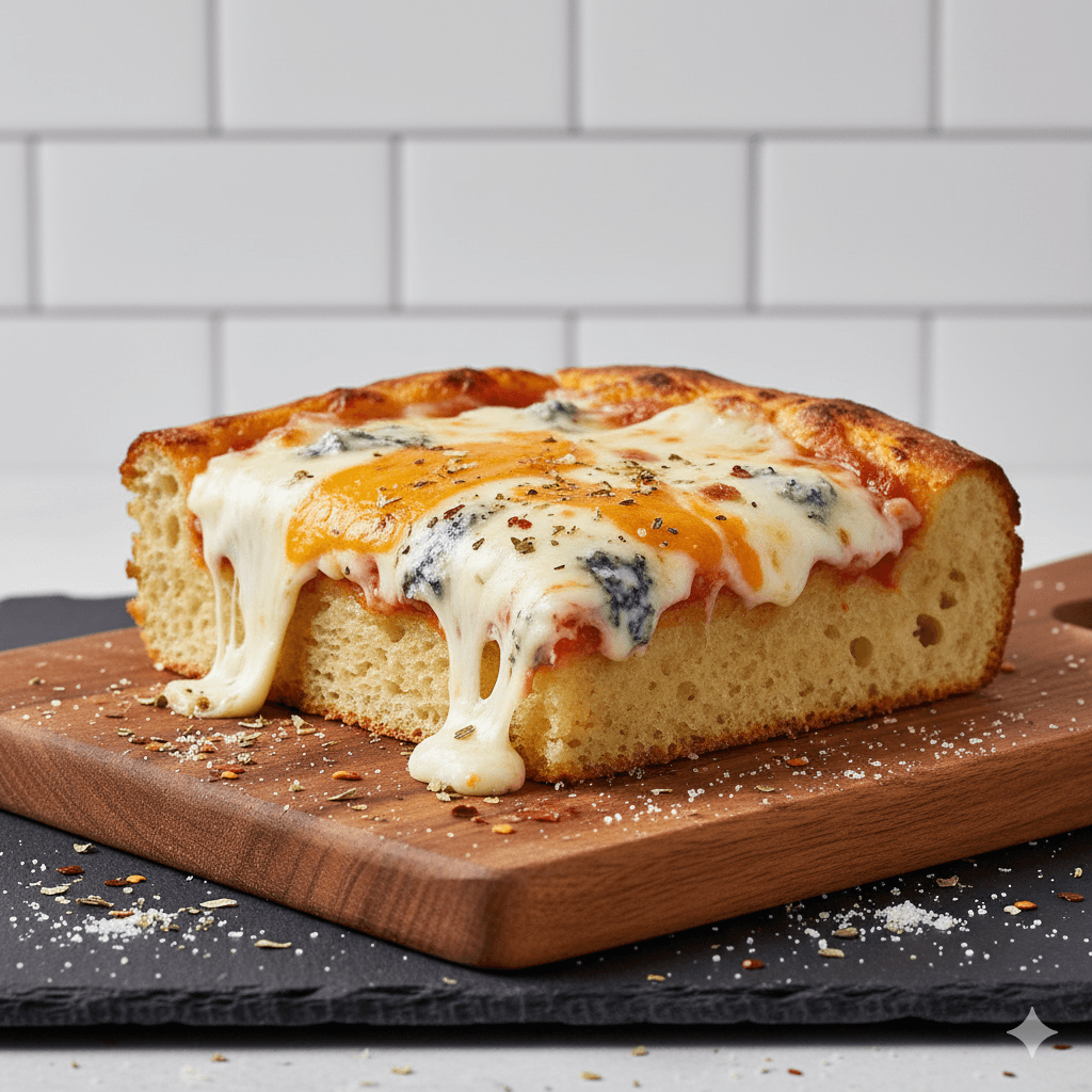 Pizza Carrée Fromage