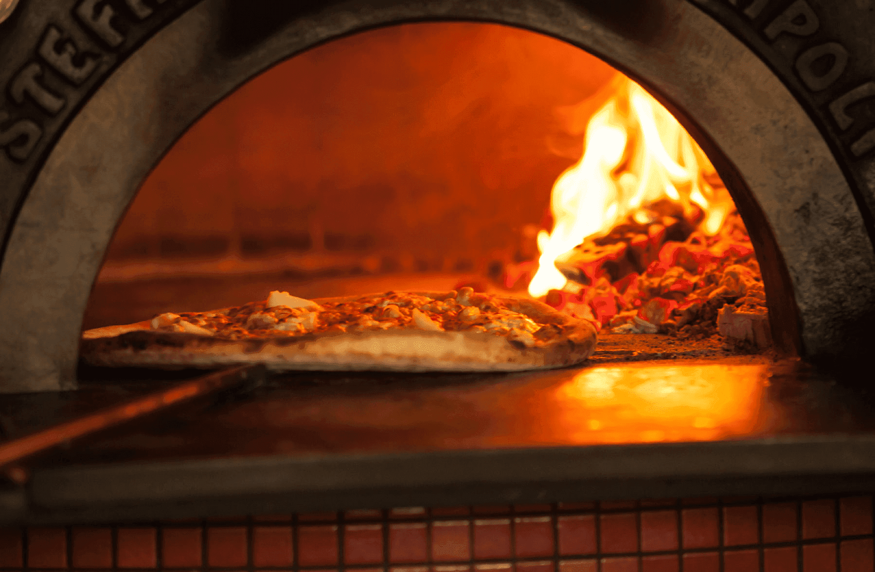 Pizza boisée