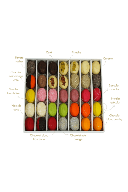 Coffret 35 pièces Panaché zouzettes